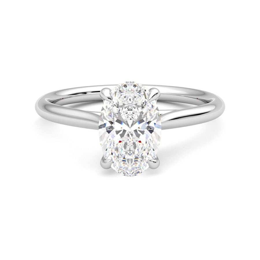 Taylor & Hart Terra Oval Engagement Ring 0