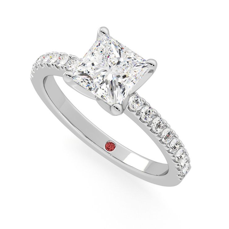 Taylor & Hart Constellation Princess Engagement Ring 0