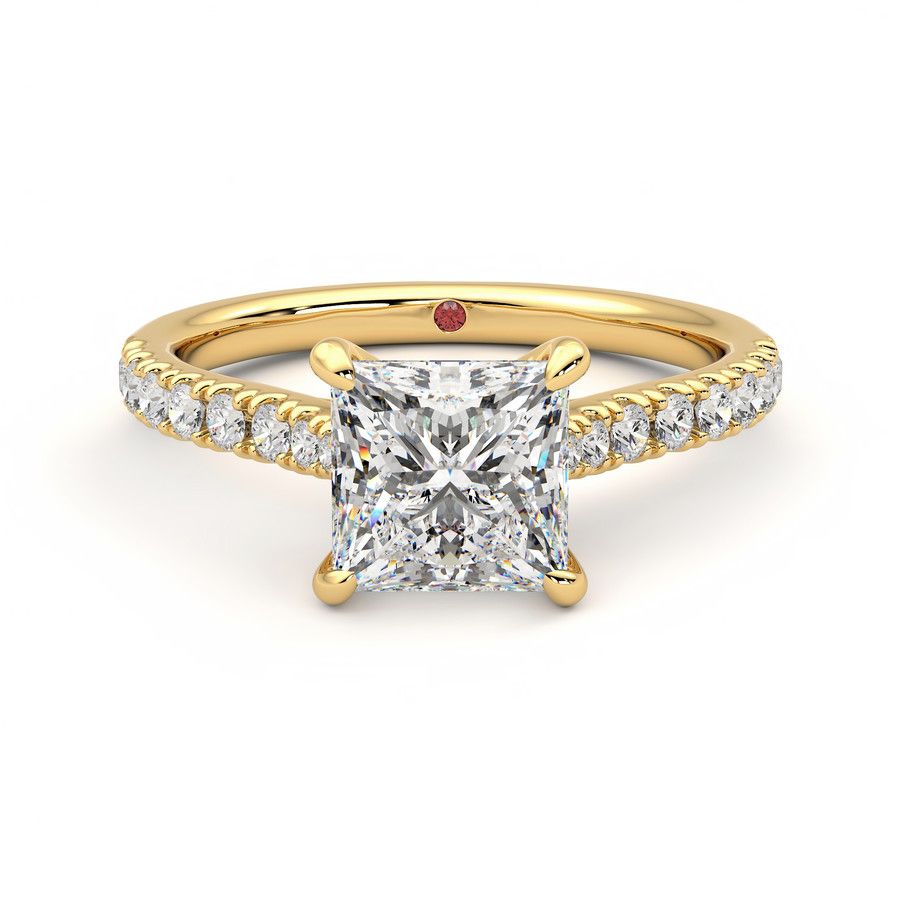 Taylor & Hart Aurora Princess Engagement Ring 2