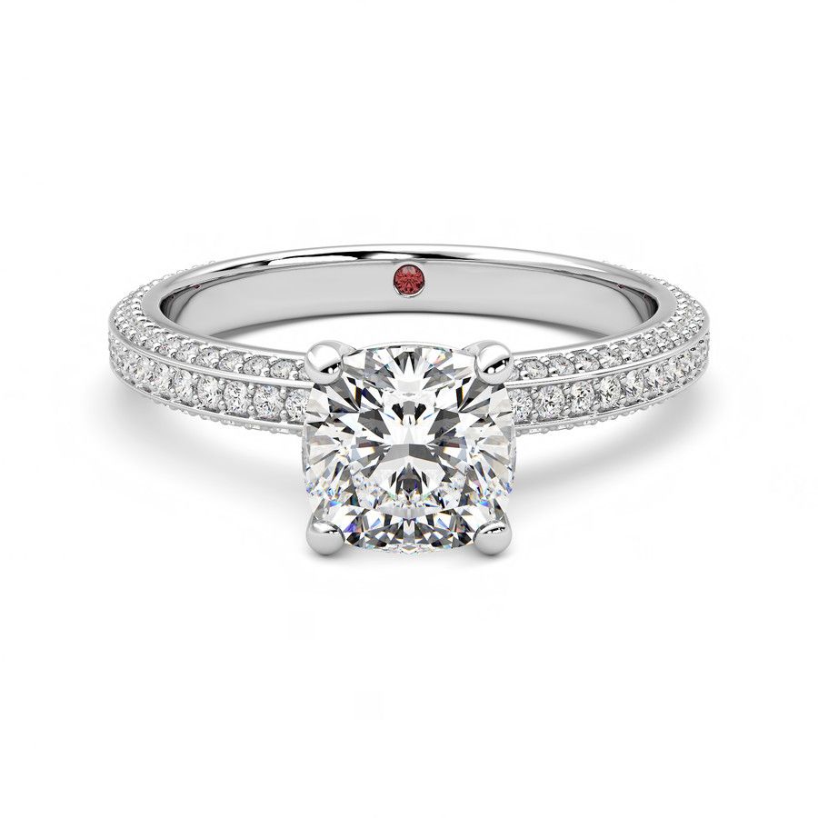 Taylor & Hart Halcyon Cushion Engagement Ring 2