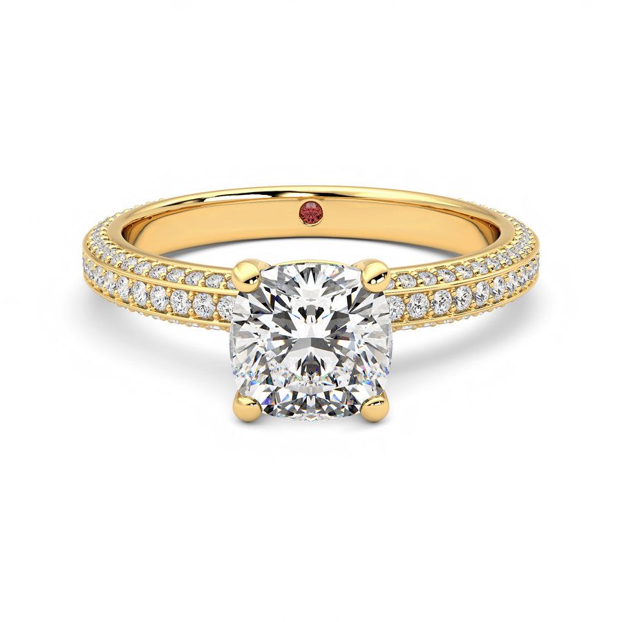 Taylor & Hart Halcyon Cushion Engagement Ring 0