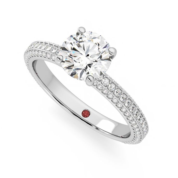 Taylor & Hart Halcyon Round Engagement Ring 0