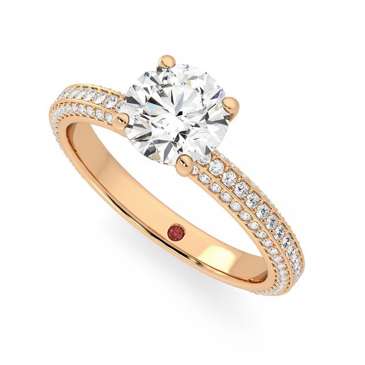 Taylor & Hart Halcyon Round Engagement Ring 0