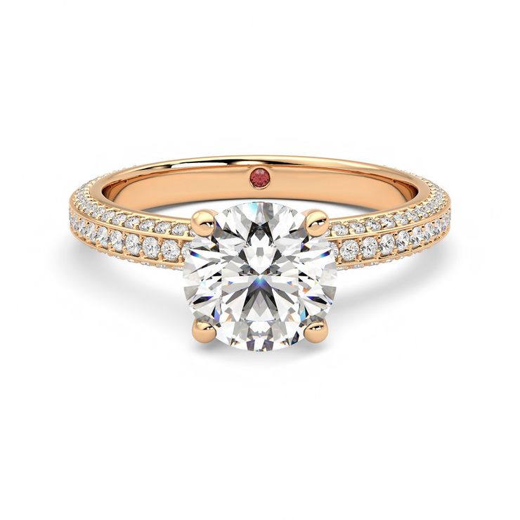 Taylor & Hart Halcyon Round Engagement Ring 0