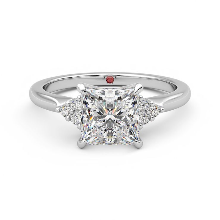 Taylor & Hart Divinity Princess Engagement Ring 0