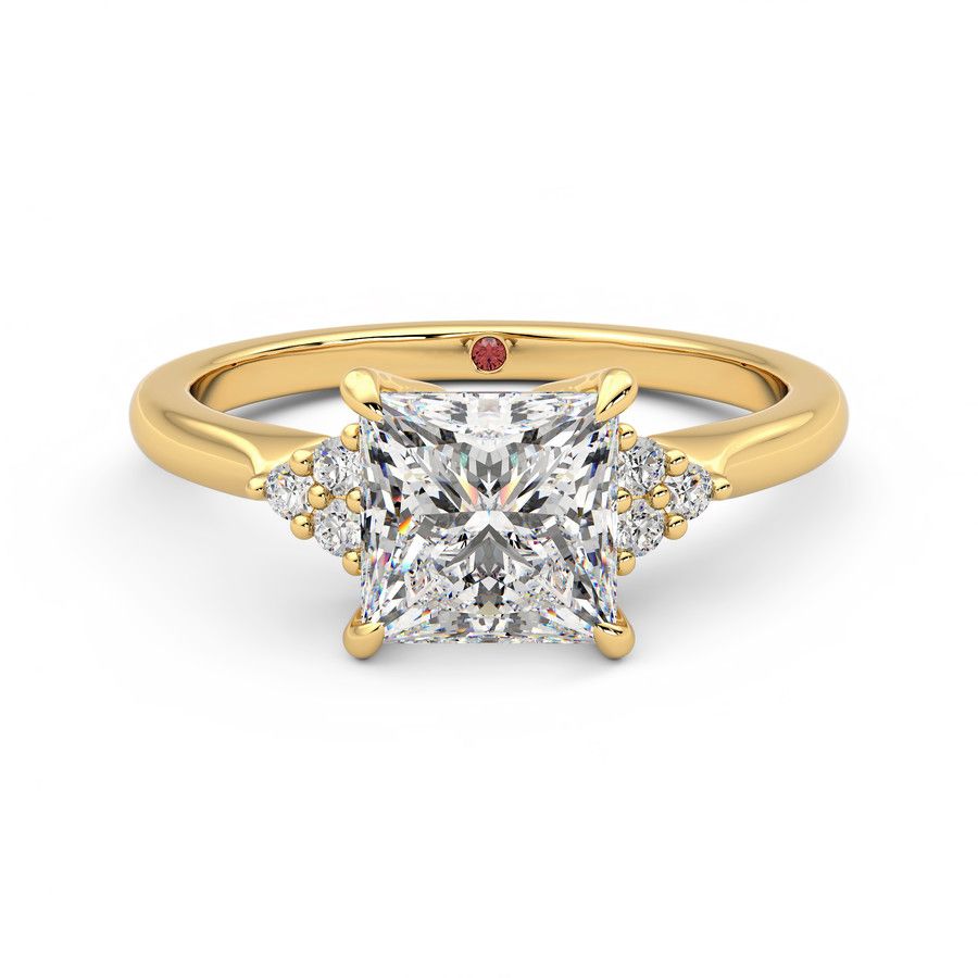 Taylor & Hart Divinity Princess Engagement Ring 2