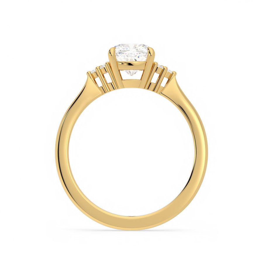 Taylor & Hart Divinity Cushion Engagement Ring 1