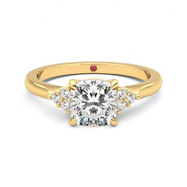 Taylor & Hart Divinity Cushion Engagement Ring 0