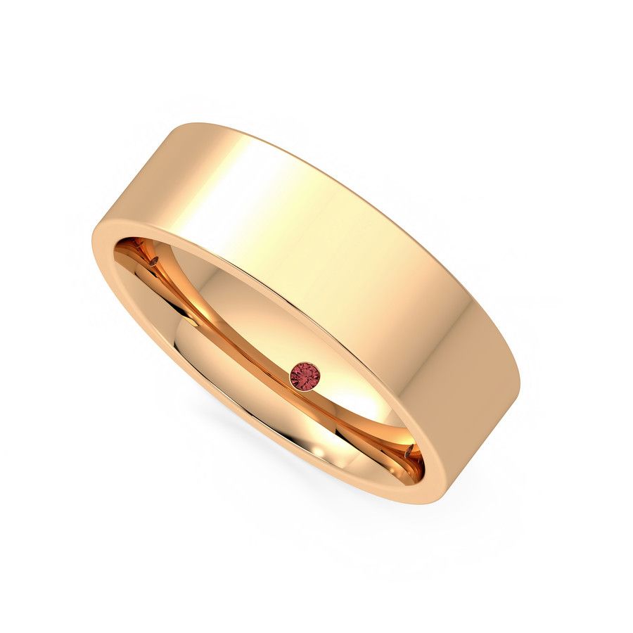 Taylor & Hart Elm Wedding Ring 0