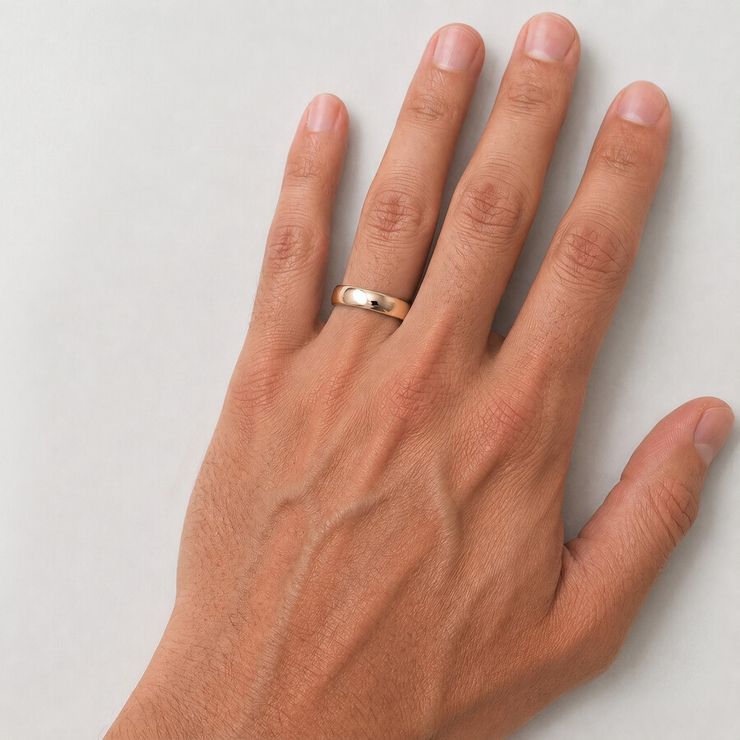 Taylor & Hart Alder Wedding Ring 1