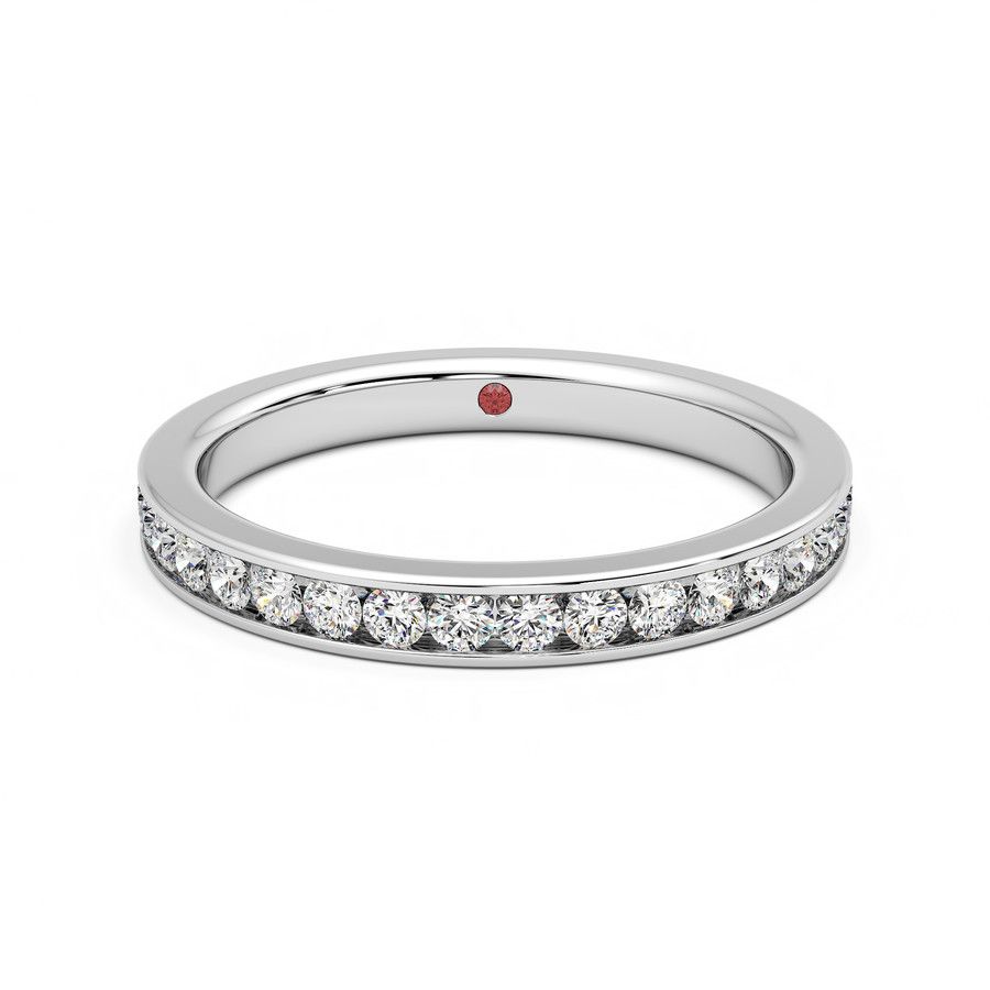 Taylor & Hart Begonia Wedding Ring 0