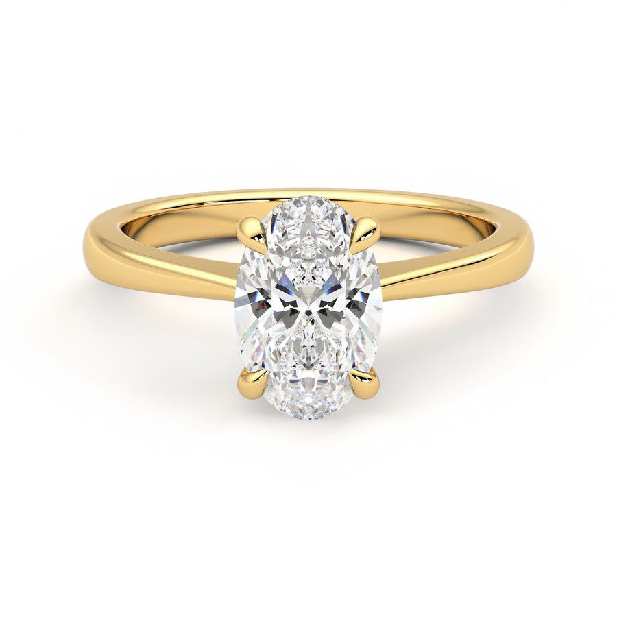 Taylor & Hart Elysium Oval Engagement Ring 2