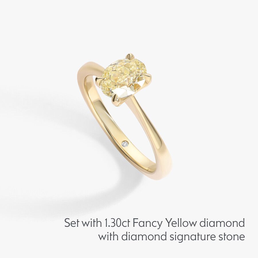 Taylor & Hart Elysium Oval Engagement Ring 3