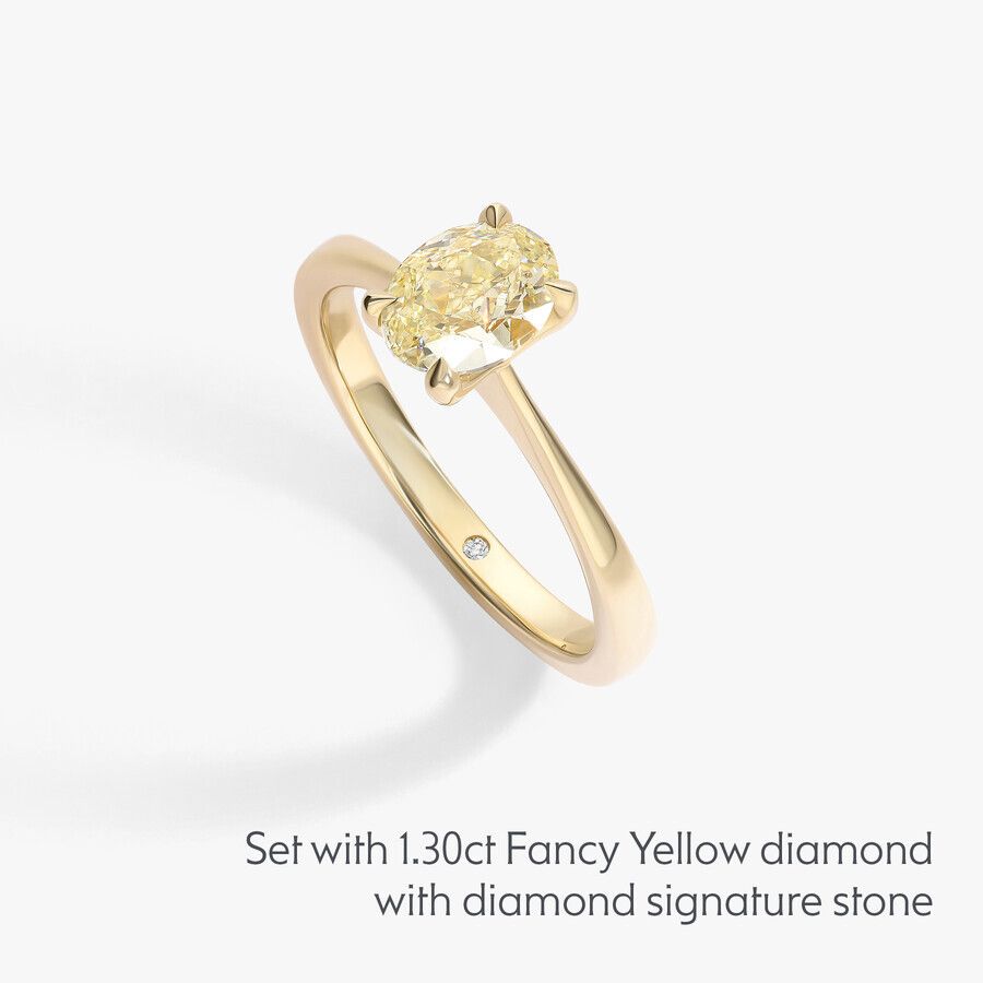 Taylor & Hart Elysium Oval Engagement Ring 2