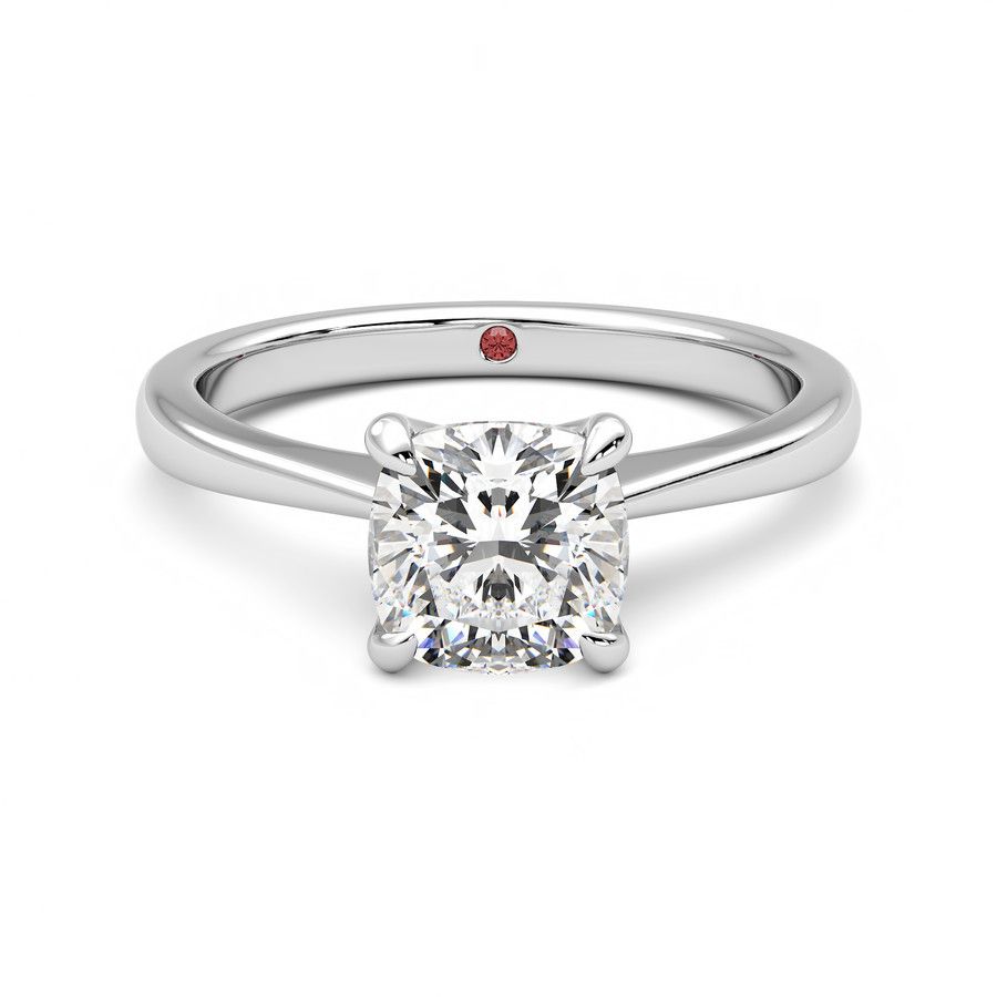 Taylor & Hart Elysium Cushion Engagement Ring 2