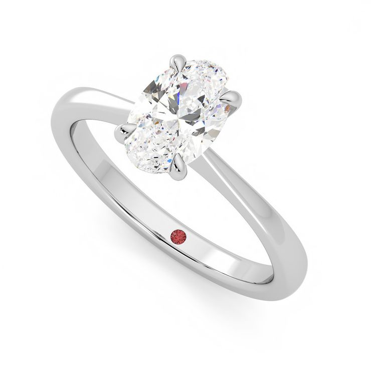 Taylor & Hart Elysium Oval Engagement Ring 0