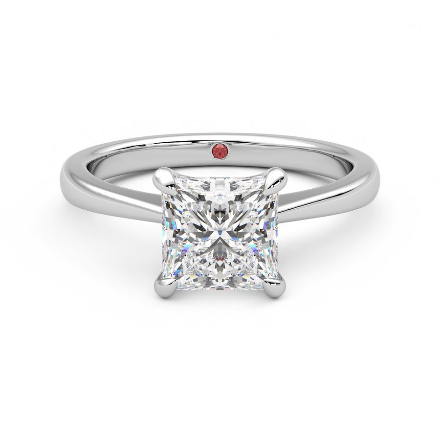 Taylor & Hart Elysium Princess Engagement Ring 0