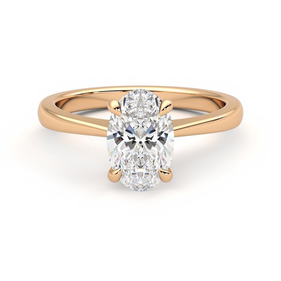 Taylor & Hart Elysium Oval Engagement Ring 0