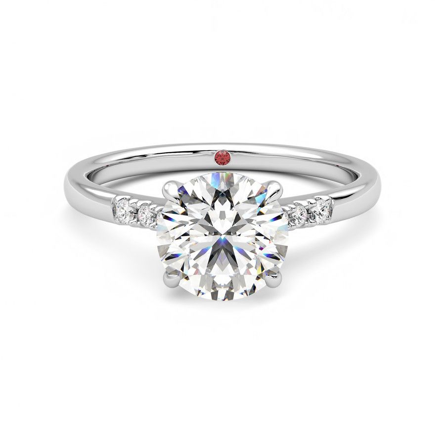 Taylor & Hart Lissome Round Engagement Ring 2