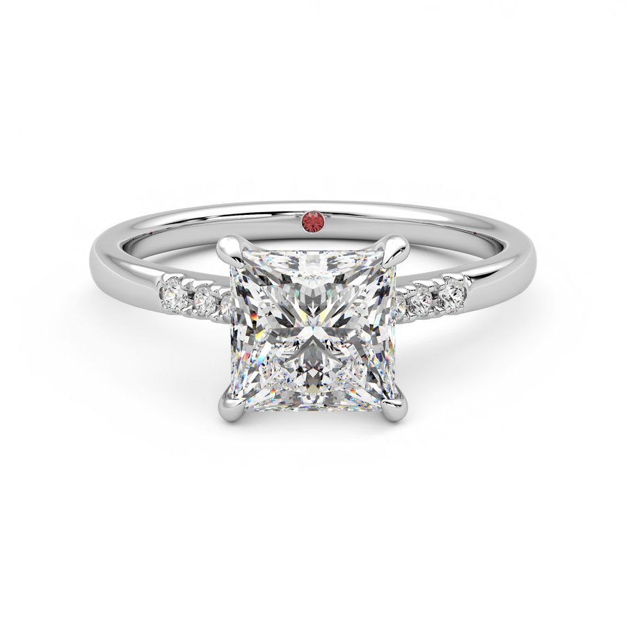 Taylor & Hart Lissome Princess Engagement Ring 2