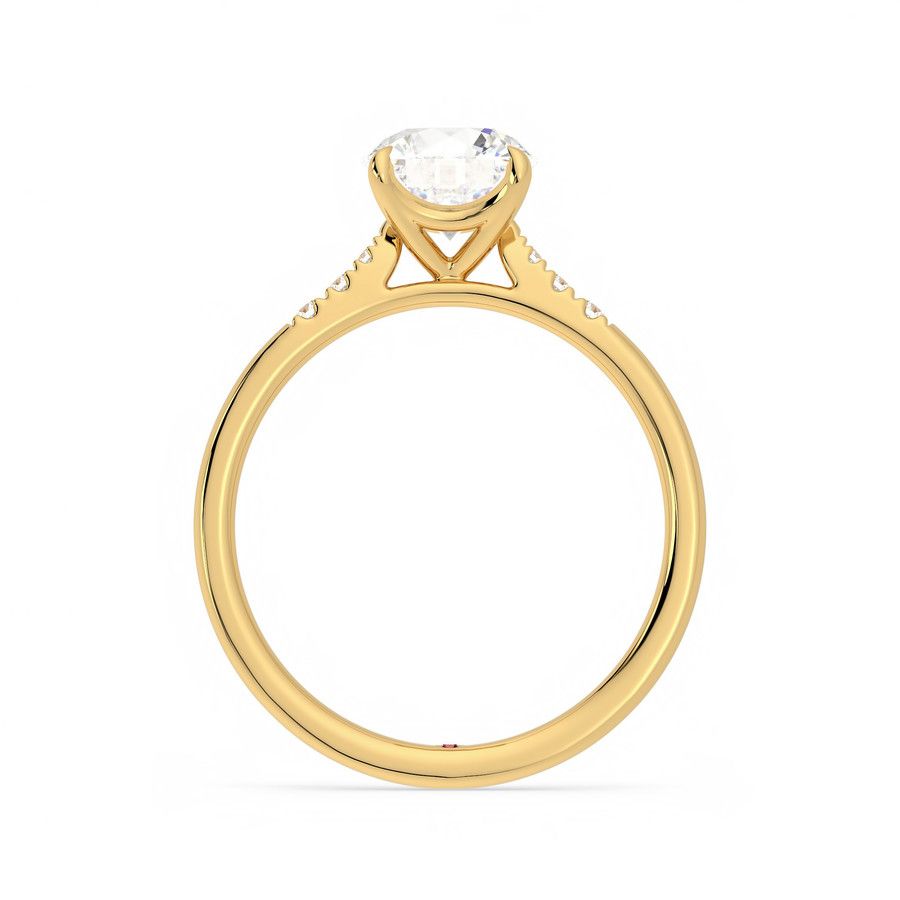 Taylor & Hart Lissome Round Engagement Ring 1