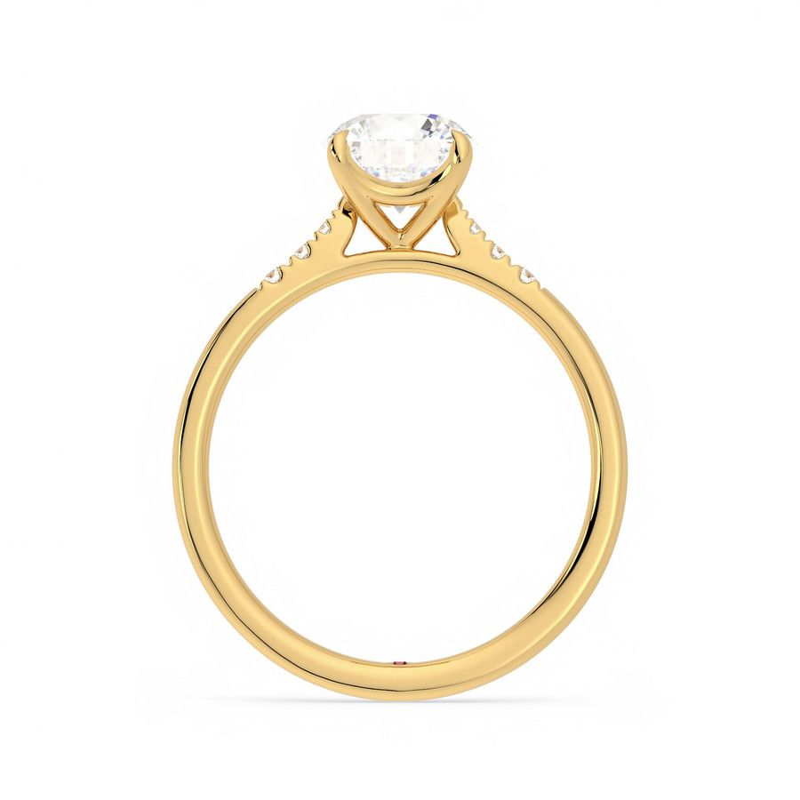 Taylor & Hart Lissome Round Engagement Ring 1