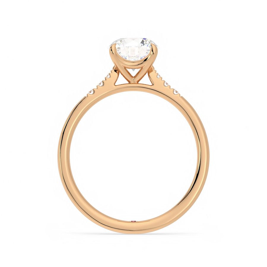 Taylor & Hart Lissome Round Engagement Ring 1