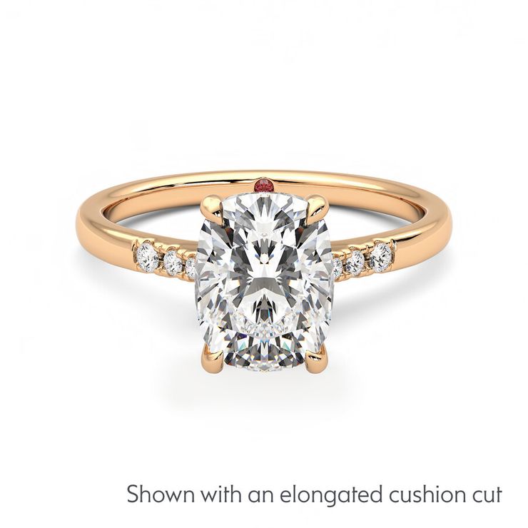 Taylor & Hart Lissome Cushion Engagement Ring 1