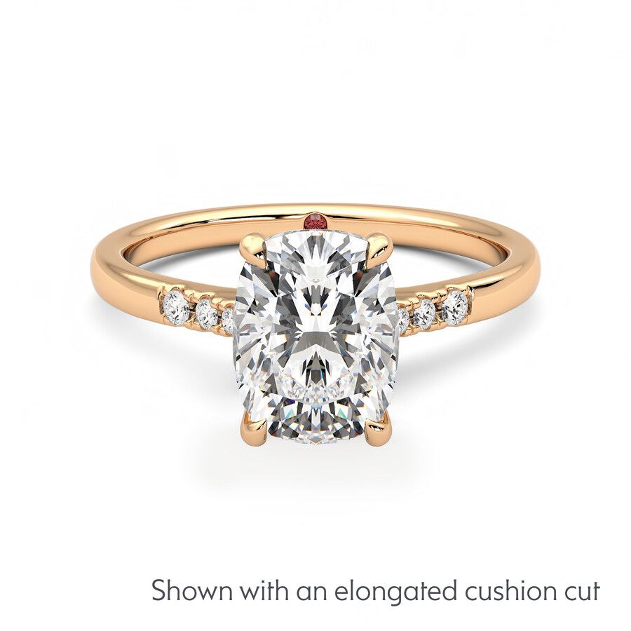 Taylor & Hart Lissome Cushion Engagement Ring 1