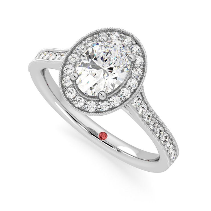 Taylor & Hart Talisman Oval Engagement Ring 0