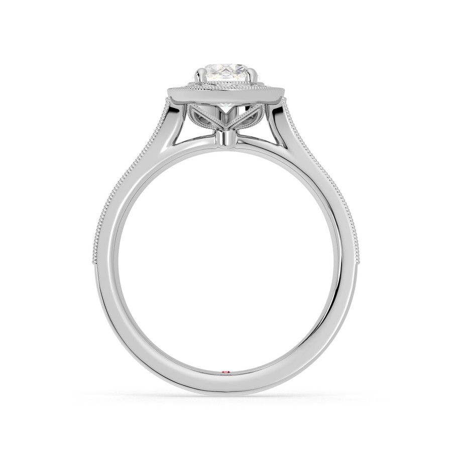 Taylor & Hart Talisman Oval Engagement Ring 1