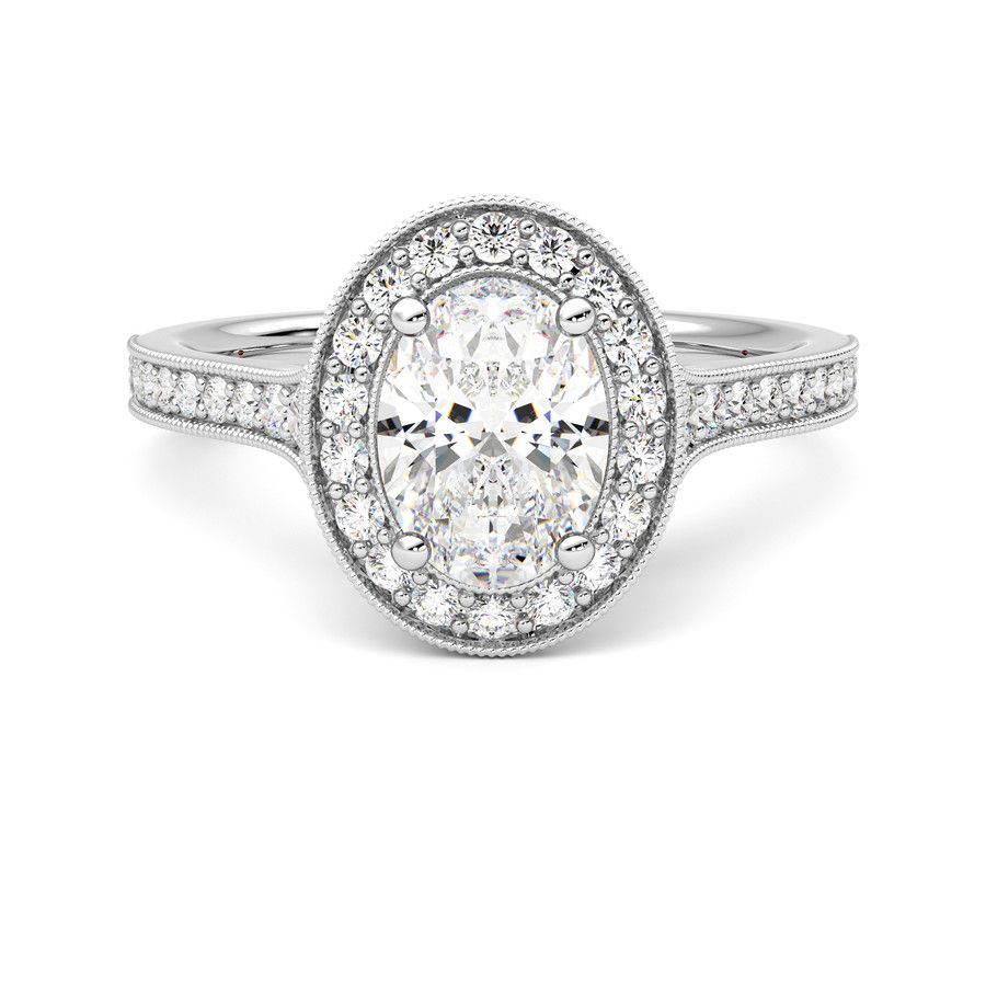 Taylor & Hart Talisman Oval Engagement Ring 2