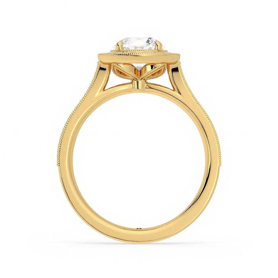 Taylor & Hart Talisman Round Engagement Ring 1