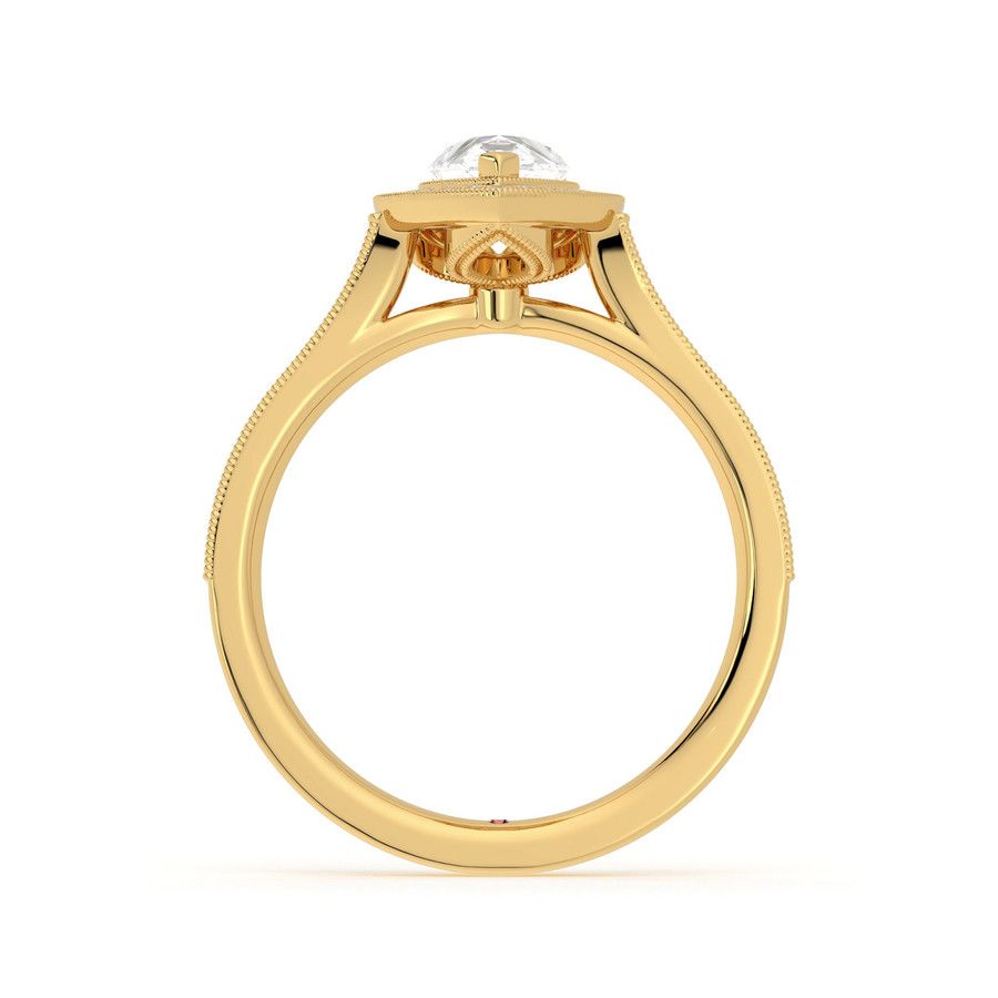 Taylor & Hart Talisman Pear Engagement Ring 1