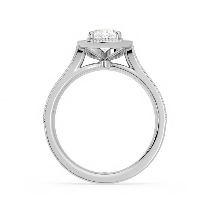 Taylor & Hart Talisman Cushion Engagement Ring 1