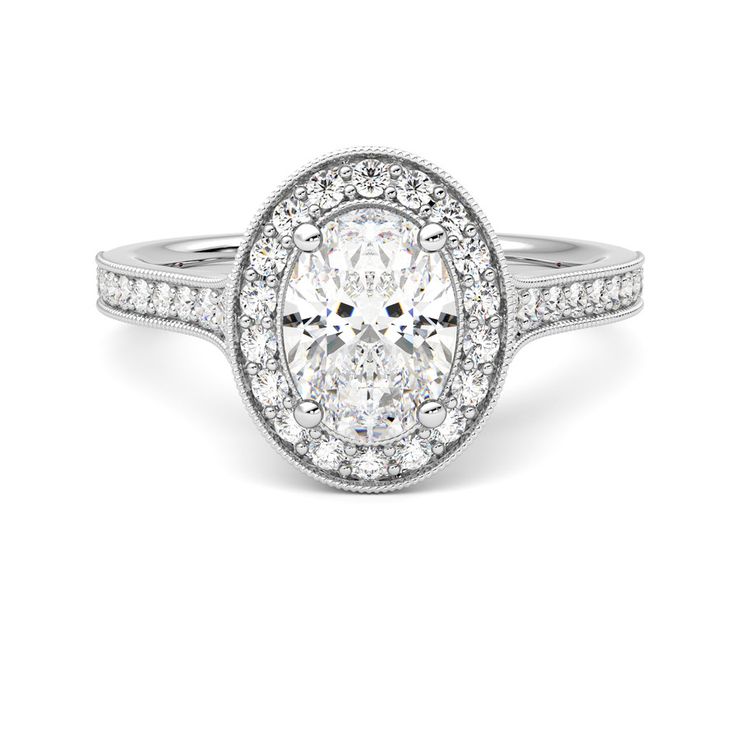 Taylor & Hart Talisman Oval Engagement Ring 0