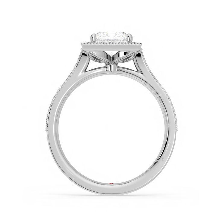 Taylor & Hart Talisman Princess Engagement Ring 1