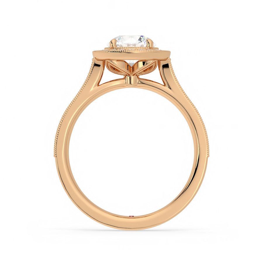 Taylor & Hart Talisman Round Engagement Ring 1