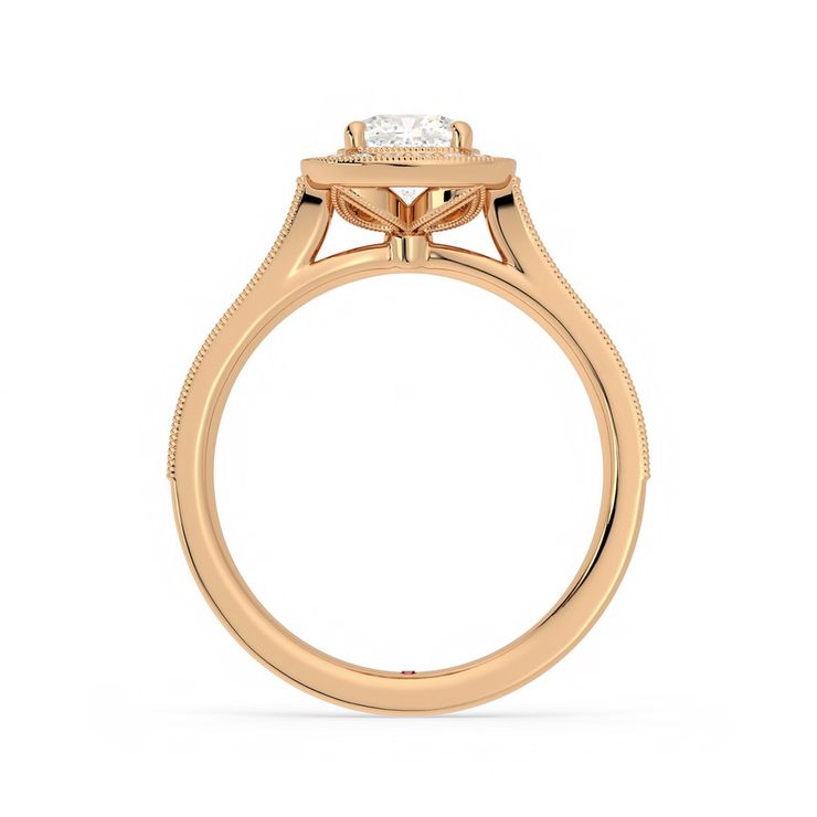 Taylor & Hart Talisman Cushion Engagement Ring 1