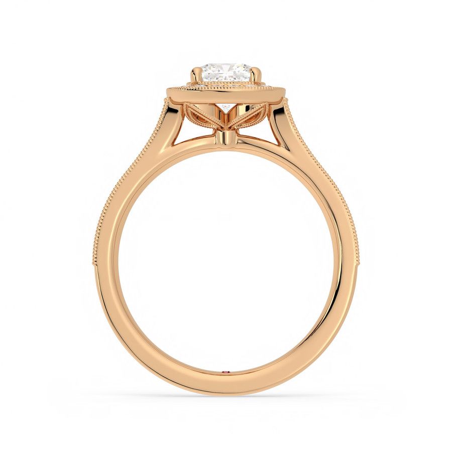 Taylor & Hart Talisman Cushion Engagement Ring 1