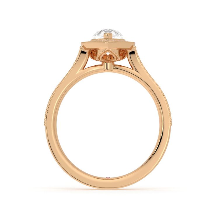 Taylor & Hart Talisman Pear Engagement Ring 1