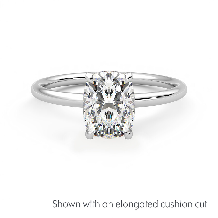 Taylor & Hart Demure Cushion Engagement Ring 2