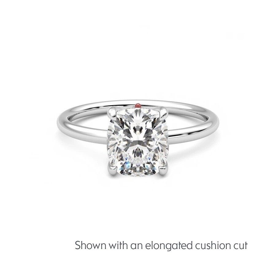 Taylor & Hart Demure Cushion Engagement Ring 4