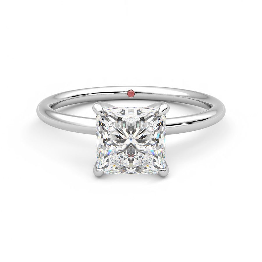 Taylor & Hart Demure Princess Engagement Ring 2