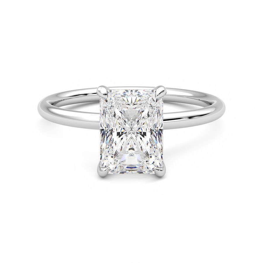 Taylor & Hart Demure Radiant Engagement Ring 2