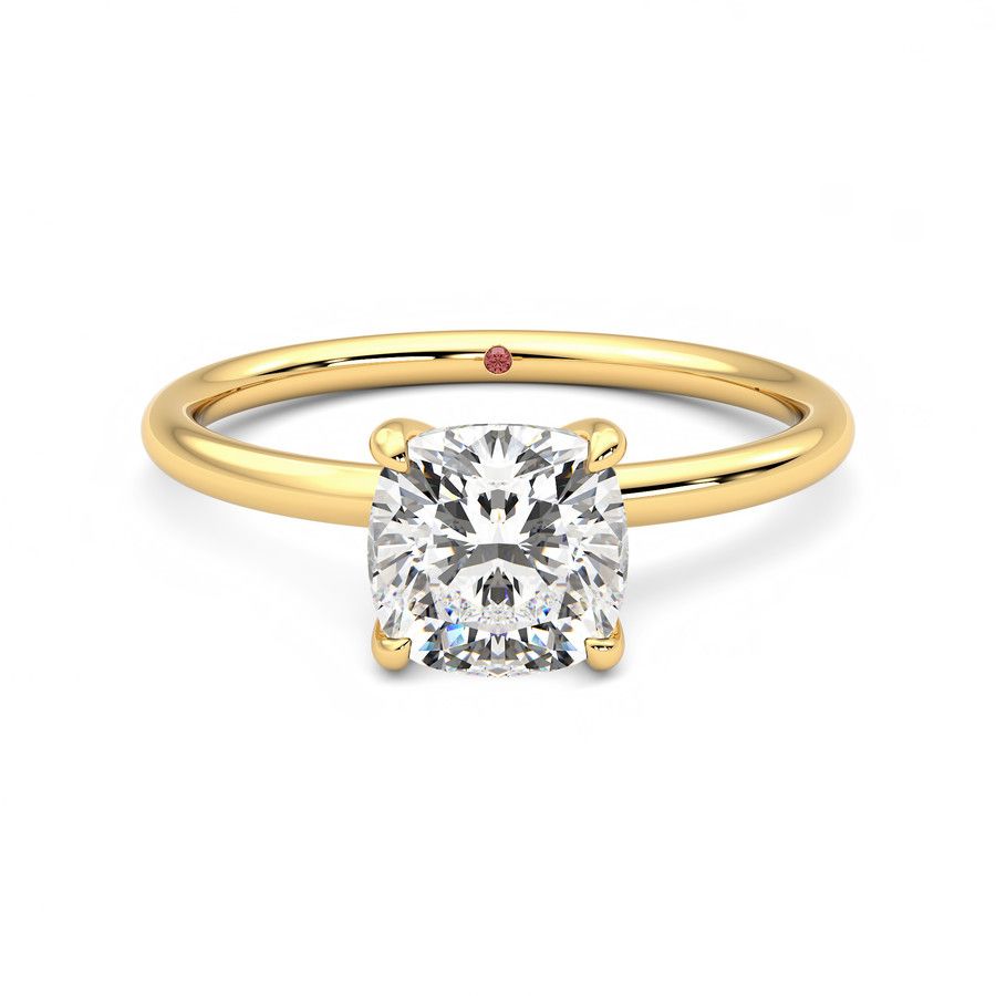 Taylor & Hart Demure Cushion Engagement Ring 2