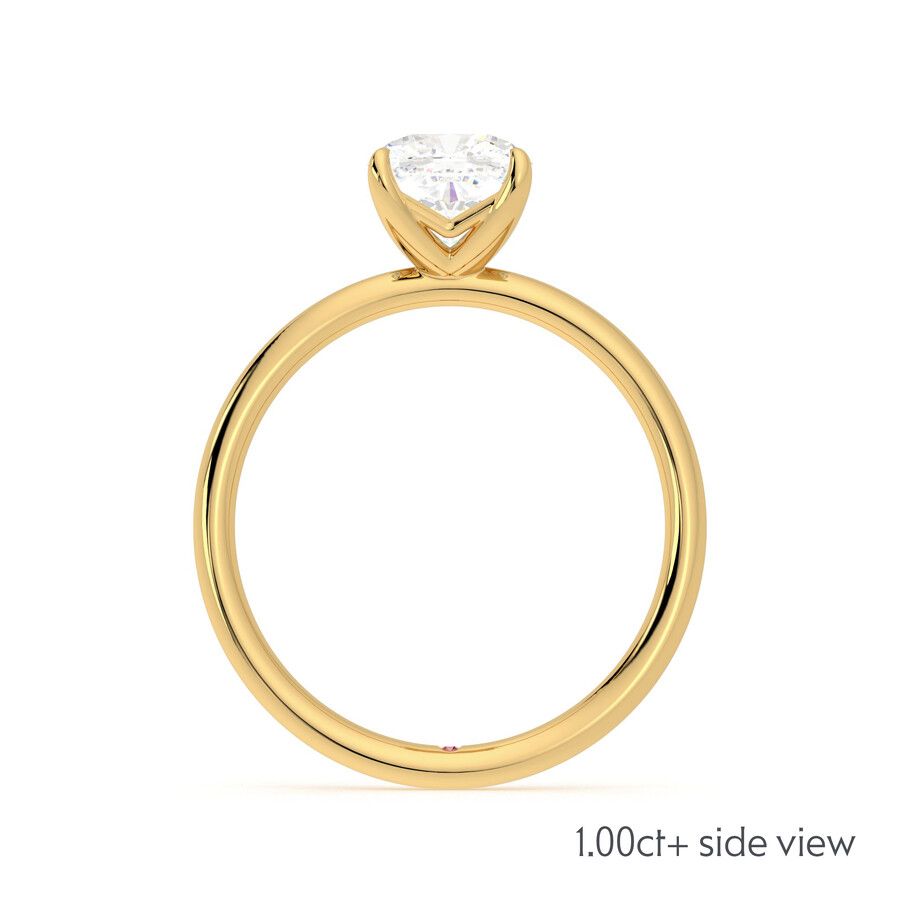 Taylor & Hart Demure Cushion Engagement Ring 3