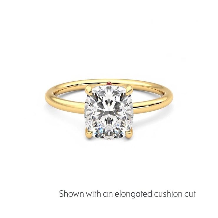 Taylor & Hart Demure Cushion Engagement Ring 2
