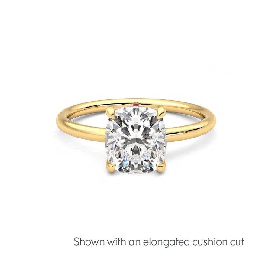 Taylor & Hart Demure Cushion Engagement Ring 4