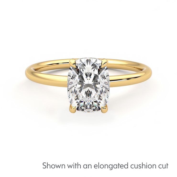 Taylor & Hart Demure Cushion Engagement Ring 2